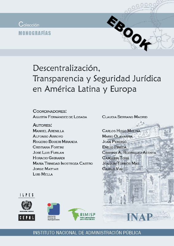 Descentralización, Transparencia y Seguridad Jurídica en América Latina y Europa (eBook)