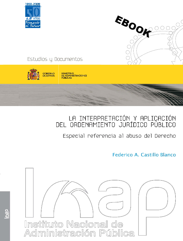 La interpretación y aplicación del ordenamiento jurídico público (eBook)