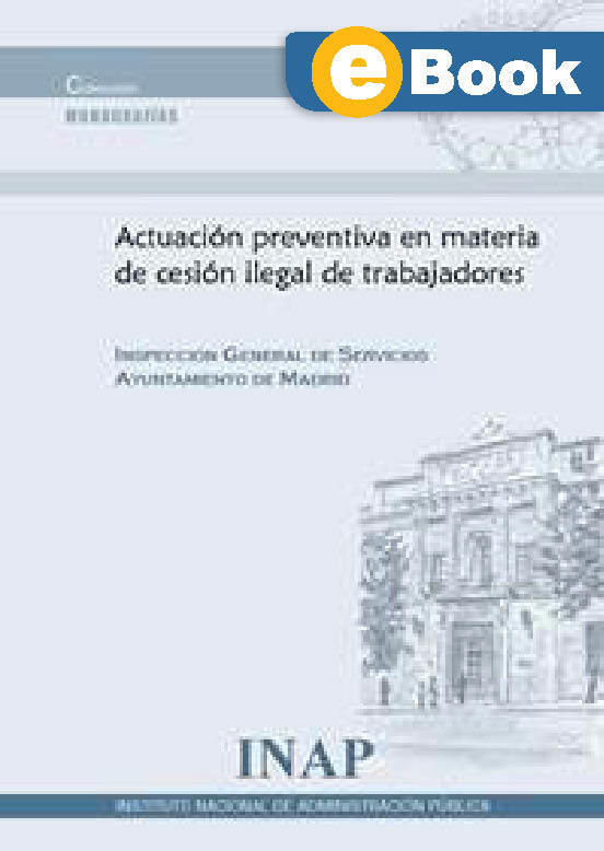 Actuación preventiva en materia de cesión ilegal de trabajadores (eBook)