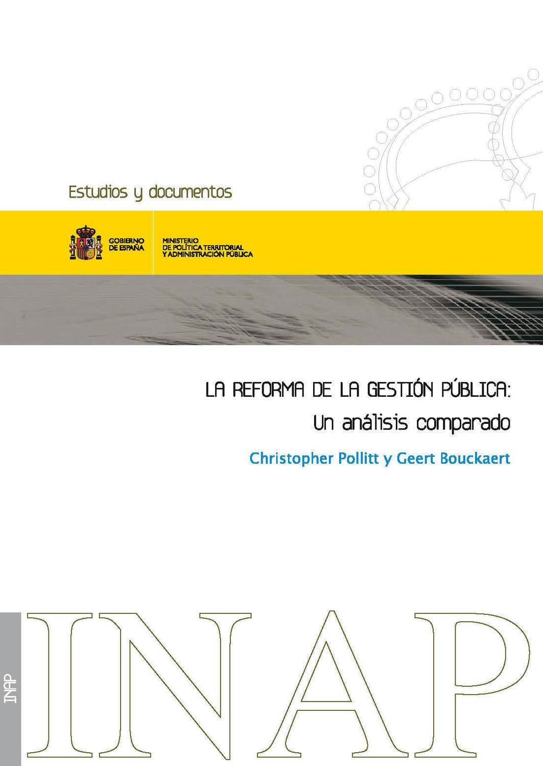 La reforma de la gestión pública: Un análisis comparado