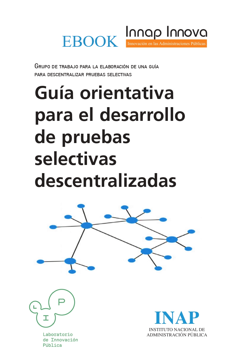 Guía orientativa para el desarrollo de pruebas selectivas descentralizadas (eBook)
